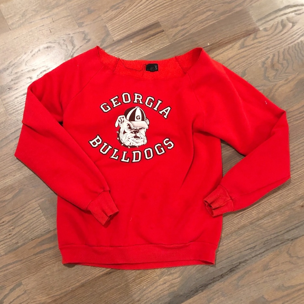 UO Urban Renewal Vintage Georgia Bulldogs Sweater